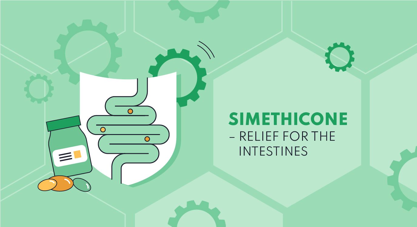 Simethicone: relief for the intestines