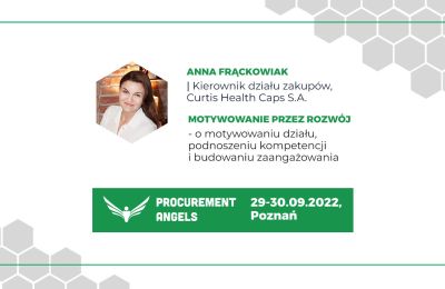 Prelekcja Anny Frąckowiak na Konferencji Zakupowej