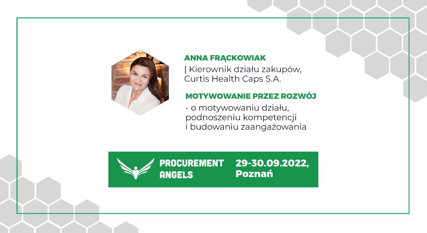Prelekcja Anny Frąckowiak na Konferencji Zakupowej